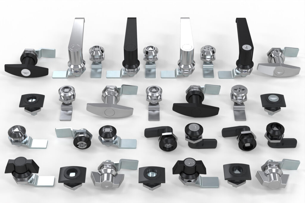 انواع قفل اداری و بایگانی - قفل سوئیچی، قفل دستگیرهای، قفل رمزدار دیجیتال برای کمد اسناد