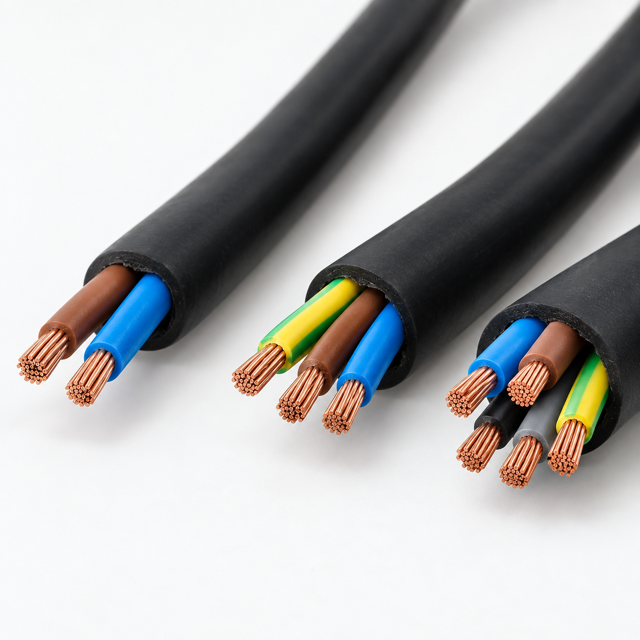 kabir-cables-illustrative تصویر نمایشی کابل افشان چندرشته؛ عکس واقعی مدل کبیر نیست